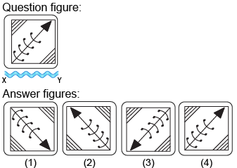 Non verbal reasoning, water images practice questions with detailed solutions, water images question and answers with explanations, Non-verbal series, water images tips and tricks, practice tests for competitive exams, Free water images practice questions